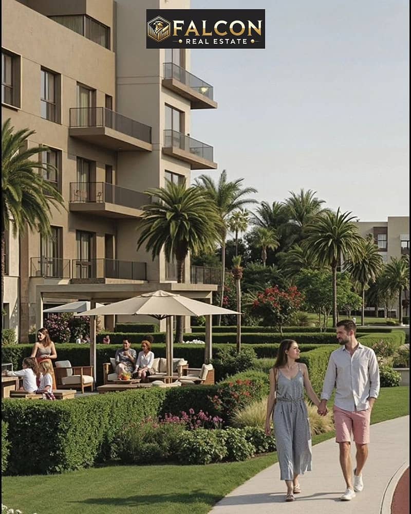In front of the Green River, at the initial offering price, an apartment with a fantastic location and view, minutes from the iconic towers, Palm Hill - Widok 3