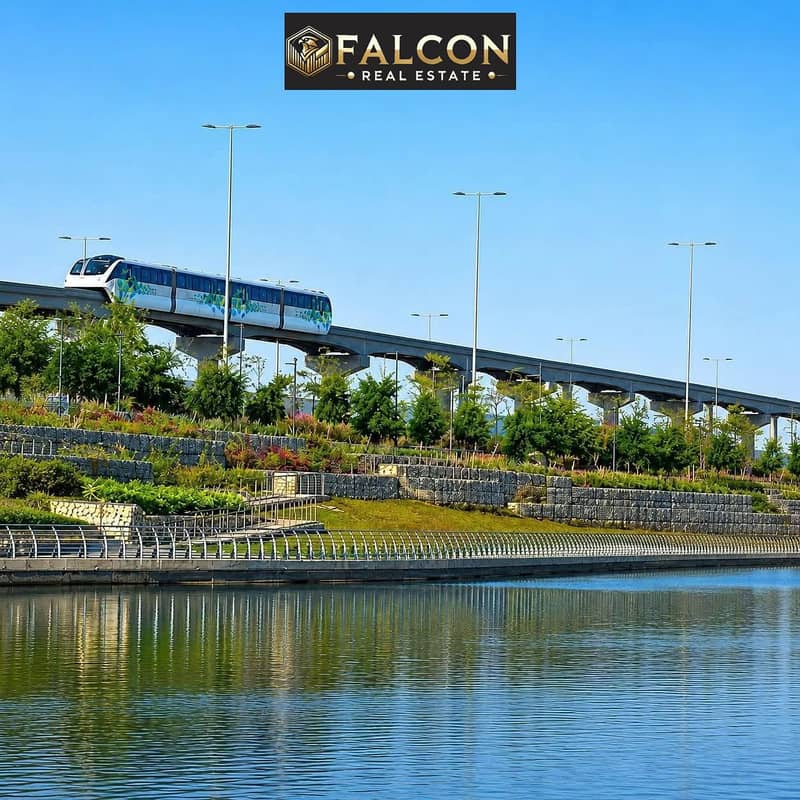 In front of the Green River, at the initial offering price, an apartment with a fantastic location and view, minutes from the iconic towers, Palm Hill - Więcej