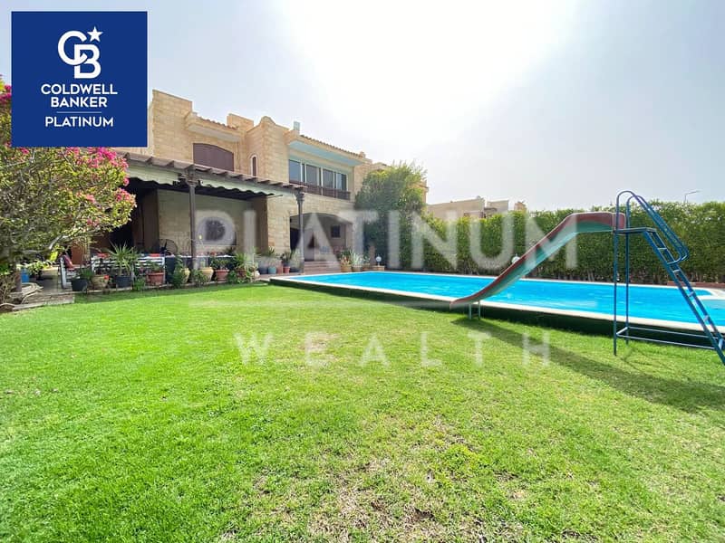 swimming pool Super-luxury finishes Open view All utilities included Villa for sale, 1,200 m, Marina 6 - Ansicht 4