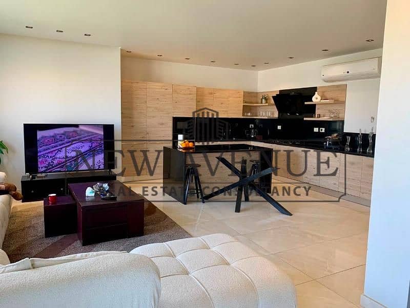 VGK fully finished perfect location with kitchen ready to move Palm Hills Village Garden Katameya landscape view - Bild 3