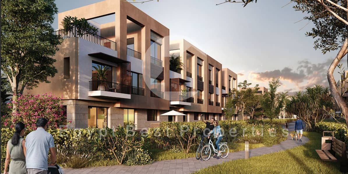 FOR SALE APARTMENT WITH LARGE GARDEN AND LOWEST PRICE IN MARKET OVER LONG INSTALLMENTS UP TO 10 YEARS !! NEW CAIRO - Mehr