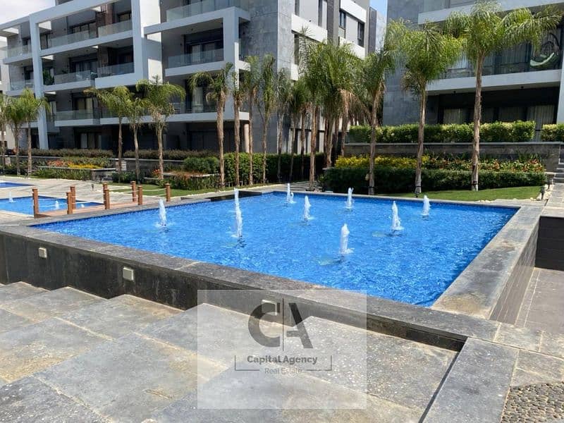 Apartment for sale 3 bedrooms with Garden Ready to move in the heart of New Cairo's Fifth Settlement in the Patio Oro compound with cash discount 20% - Widok 4
