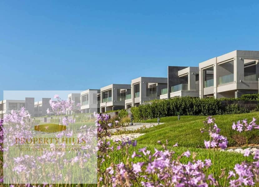 Fully finished, ready-to-move-in standalone villa with a direct sea view in La Vista Ras El Hekma - Więcej