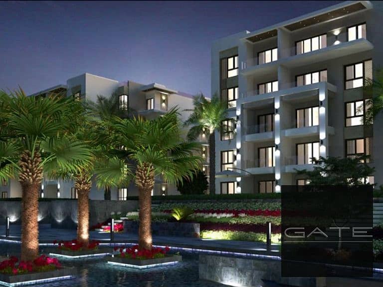 For sale, an 180m apartment in The Address East Compound, New Cairo, with a view inside the compound | Resale, fully finished, immediate delivery. – pohled 6