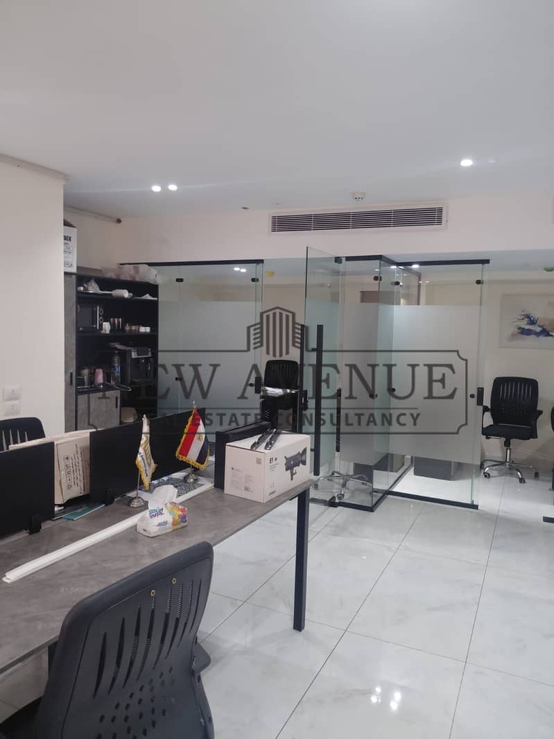 Best Price Office for Investment Fully Finished Direct on South 90 For Sale in 3 Skies Plaza New Cairo - Ansicht 2