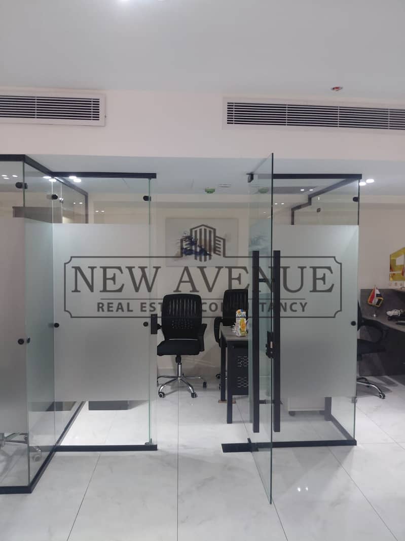Best Price Office for Investment Fully Finished Direct on South 90 For Sale in 3 Skies Plaza New Cairo - Ansicht 3