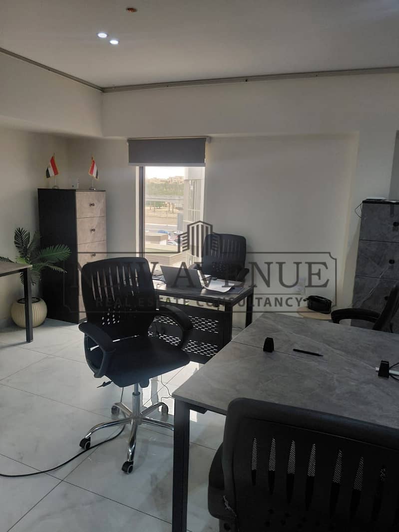 Best Price Office for Investment Fully Finished Direct on South 90 For Sale in 3 Skies Plaza New Cairo - Ansicht 5