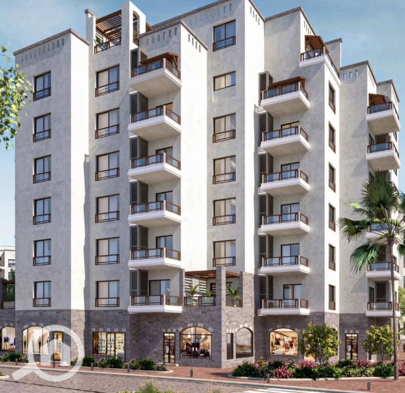 An apartment with hotel services, furnished with air conditioning, overlooking a landscape view in Sheikh Zayed, next to Arkan and behind Nile University. - Widok 5