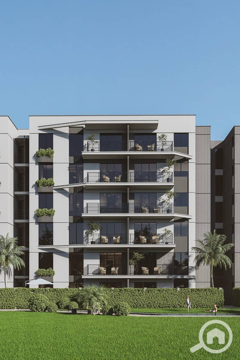 Own your apartment in the most prestigious phase of Isola Quattro Compound, overlooking the lagoon in the heart of Fifth Settlement, with monthly inst – pohled 4