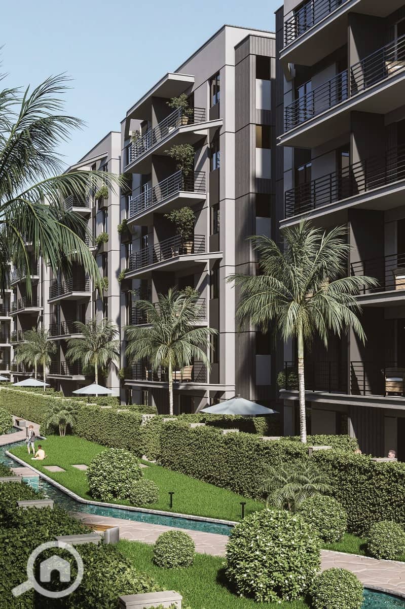 Own your apartment in the most prestigious phase of Isola Quattro Compound, overlooking the lagoon in the heart of Fifth Settlement, with monthly inst – další
