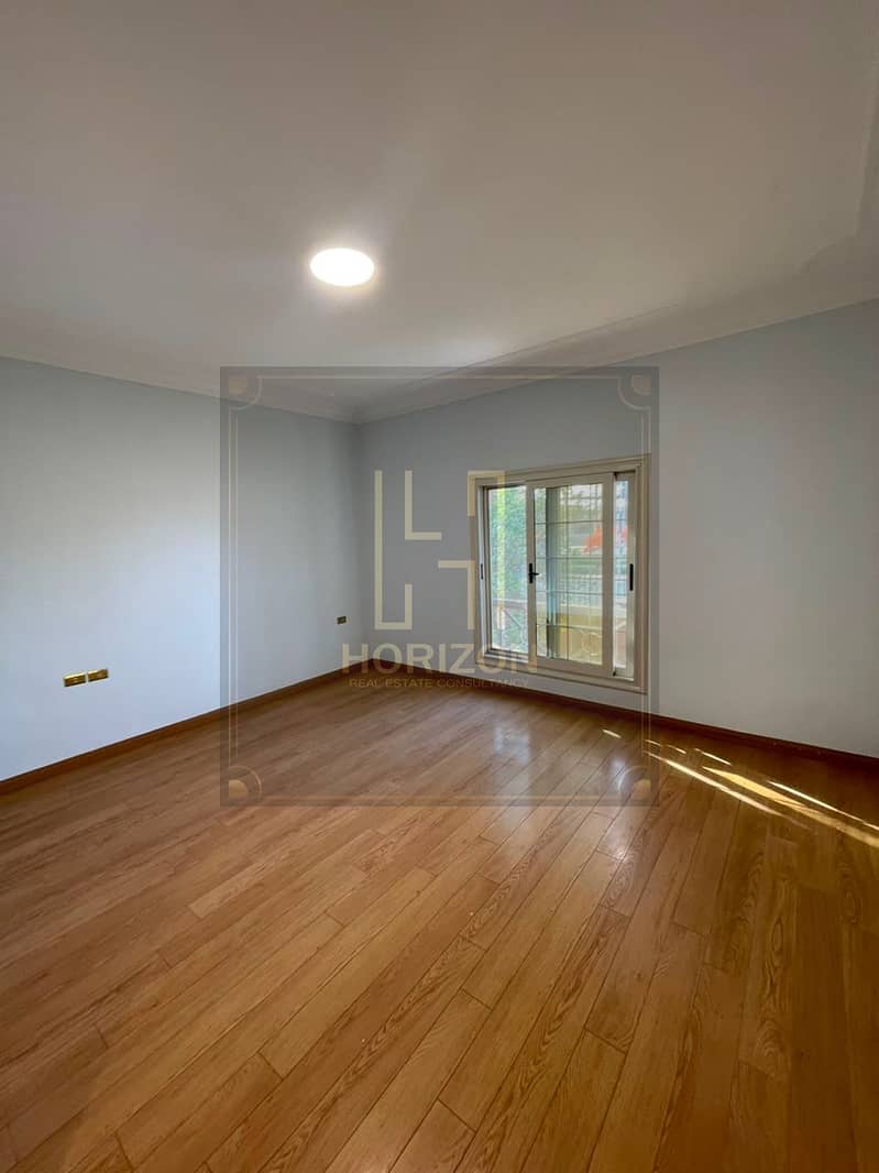 Semi Furnished Villa 5rooms + Nanny rent Compound Katameya Hills New Cairo - Widok 3