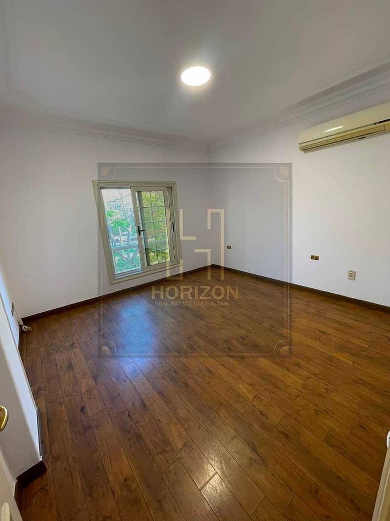 Semi Furnished Villa 5rooms + Nanny rent Compound Katameya Hills New Cairo - Więcej