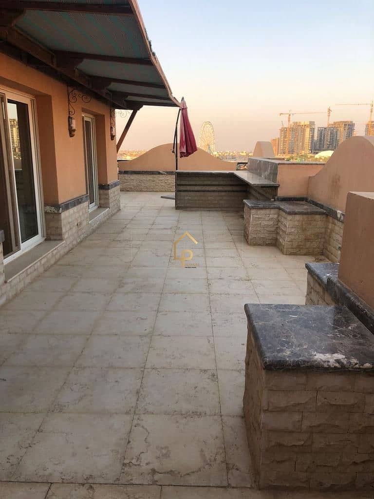 Furnished roof for rent in continental gardens compound - Widok 3