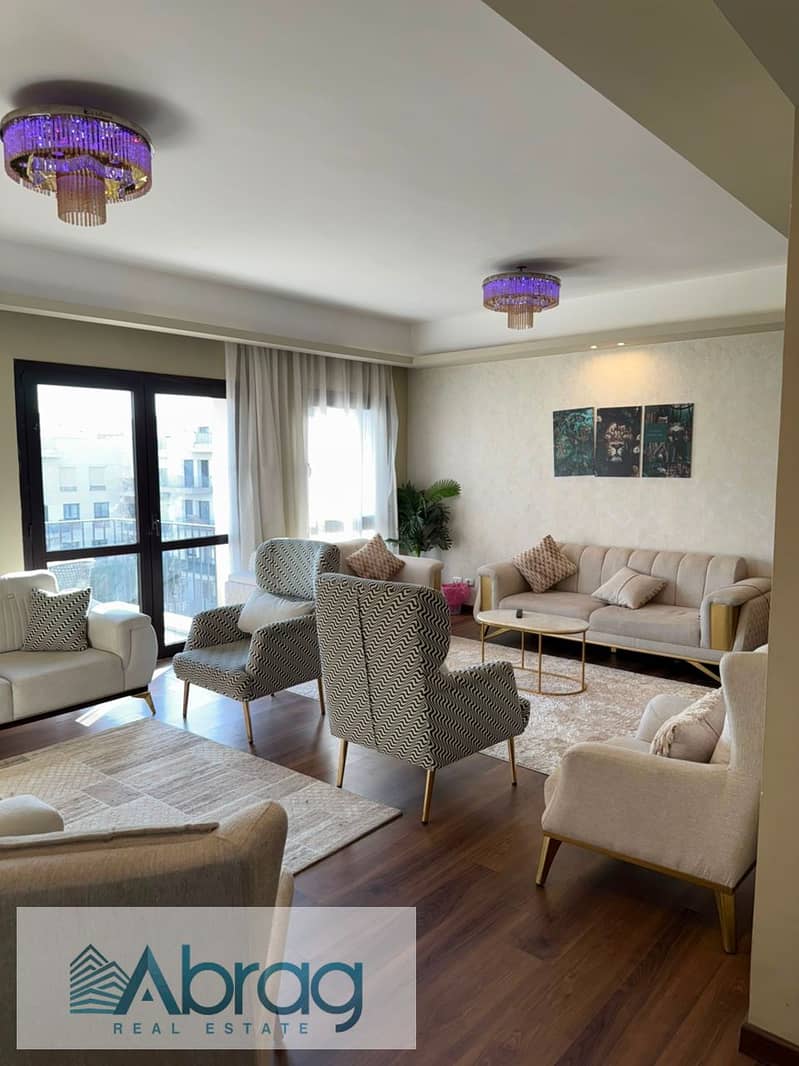 For rent: 212 sq m apartment, 3 bedrooms, furnished, modern, and air-conditioned, Courtyard Beverly Hills, Sheikh Zayed - Näkymä 3