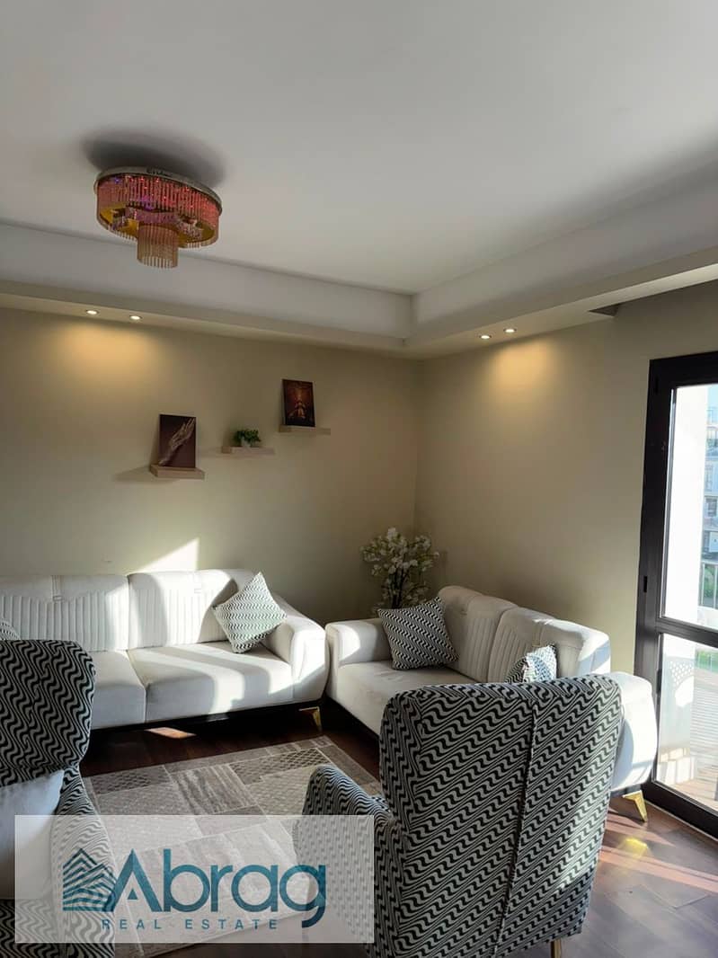 For rent: 212 sq m apartment, 3 bedrooms, furnished, modern, and air-conditioned, Courtyard Beverly Hills, Sheikh Zayed - Näkymä 4