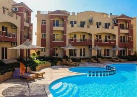 A distinctive chalet for sale at a bargain price, fully finished and furnished, in La Sirena Ain Sokhna, Zaafaran Road. - Mehr