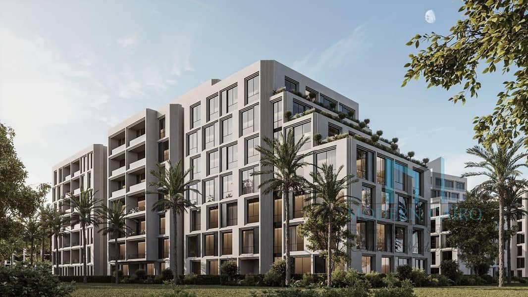A 62m apartment in the first integrated compound on the new Maadi Corniche | Only 10% down payment and installments less than 25,000 - Widok 3