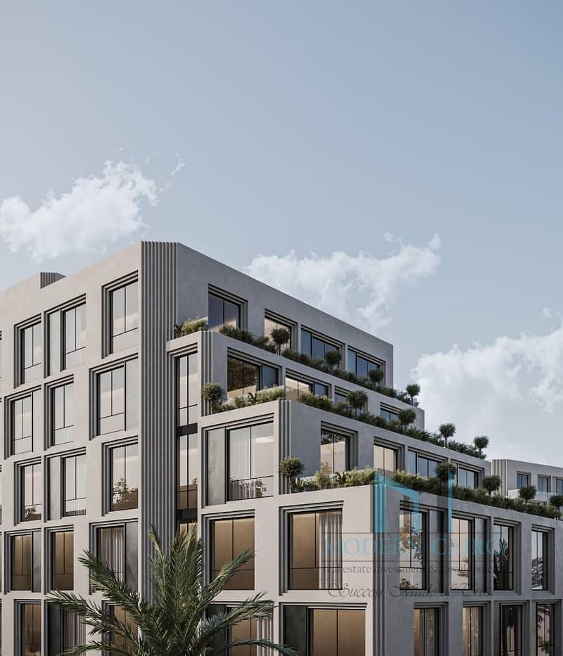 A 62m apartment in the first integrated compound on the new Maadi Corniche | Only 10% down payment and installments less than 25,000 - Widok 4