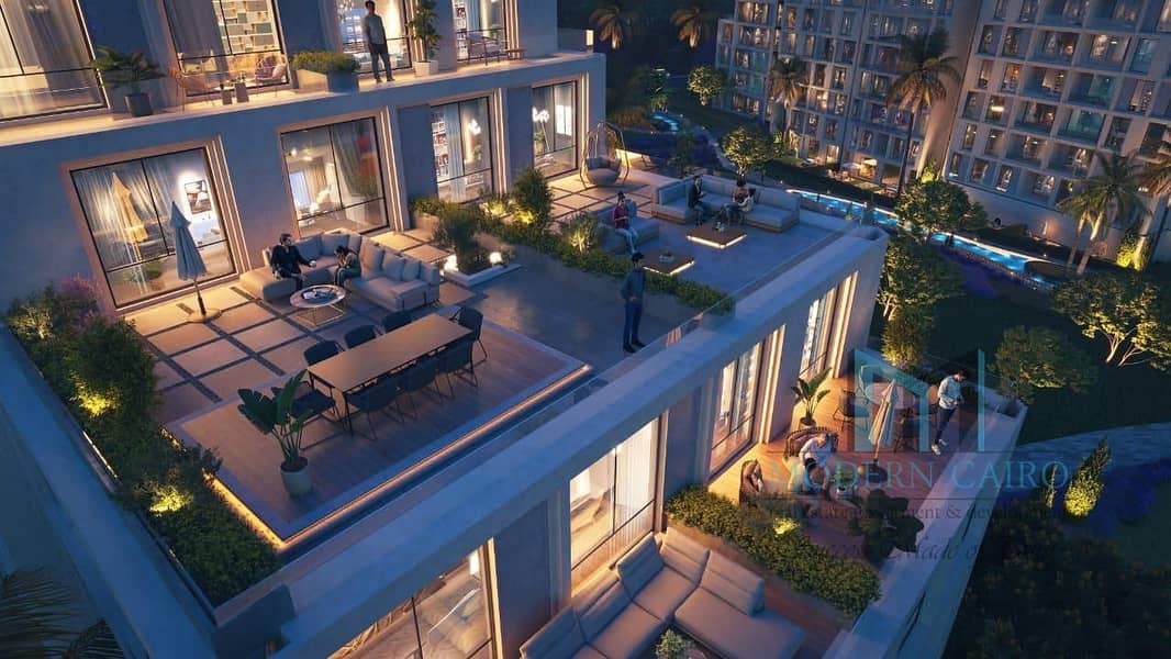 A 62m apartment in the first integrated compound on the new Maadi Corniche | Only 10% down payment and installments less than 25,000 - Widok 6