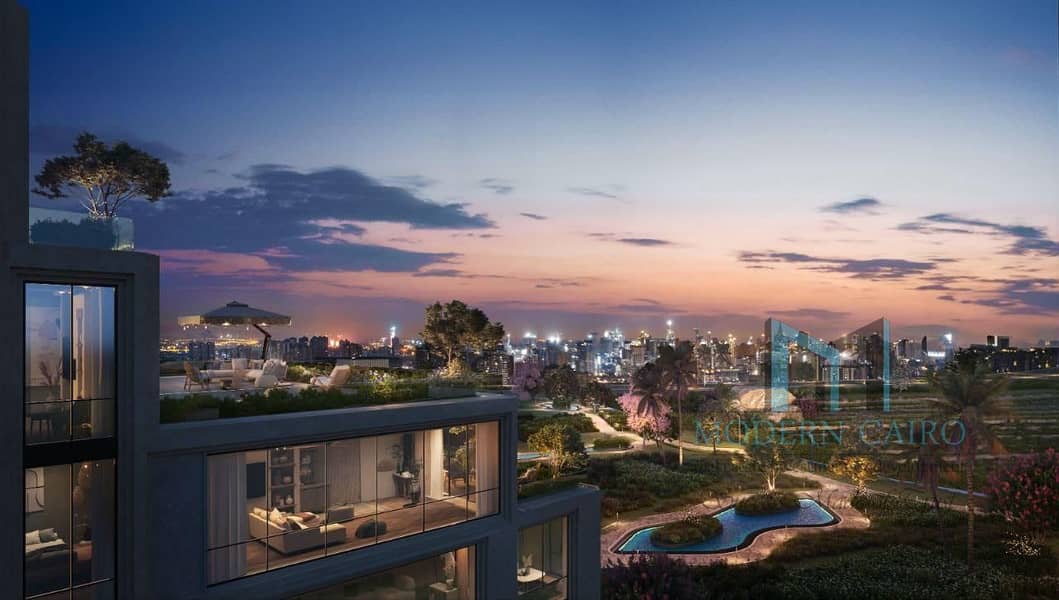 A 62m apartment in the first integrated compound on the new Maadi Corniche | Only 10% down payment and installments less than 25,000 - Więcej
