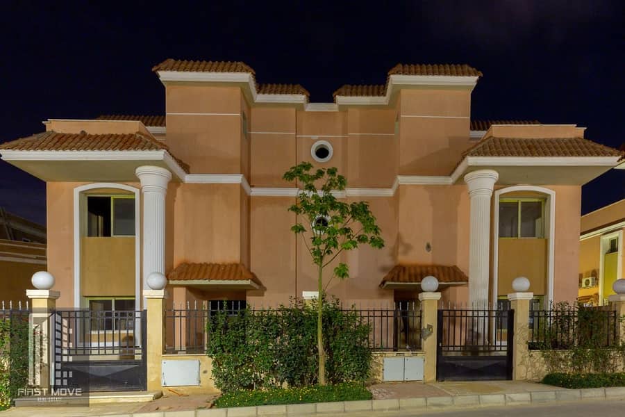 Twin house with a 25% discount 300 sqm ready for immediate occupancy in Al Shorouk opposite Madinaty in the Cleopatra Palace compound - Widok 5