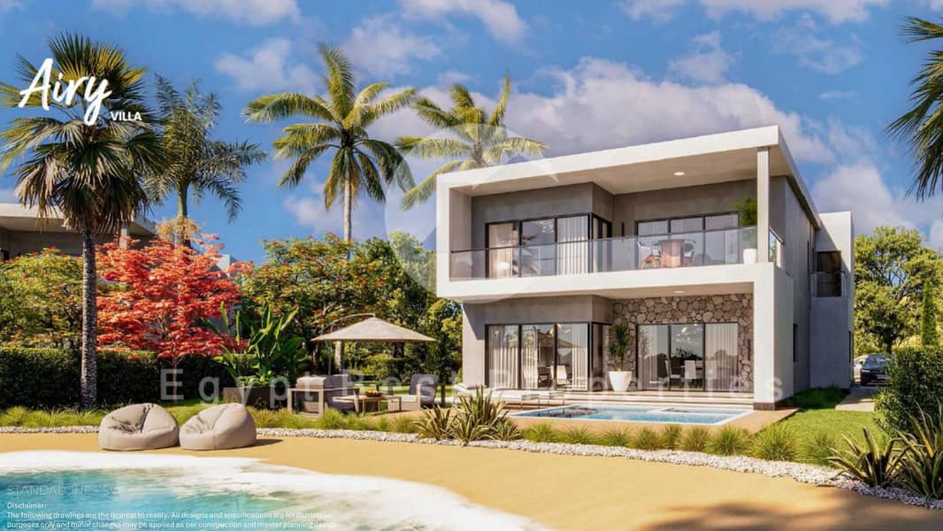 Standalone Villa For Sale in DOSE Akam Al Rajhi Fully Finished 10 Year installments Sea View - Widok 2