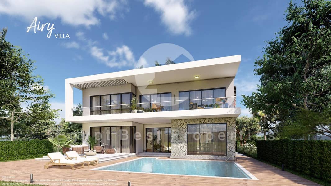 Standalone Villa For Sale in DOSE Akam Al Rajhi Fully Finished 10 Year installments Sea View - Widok 3