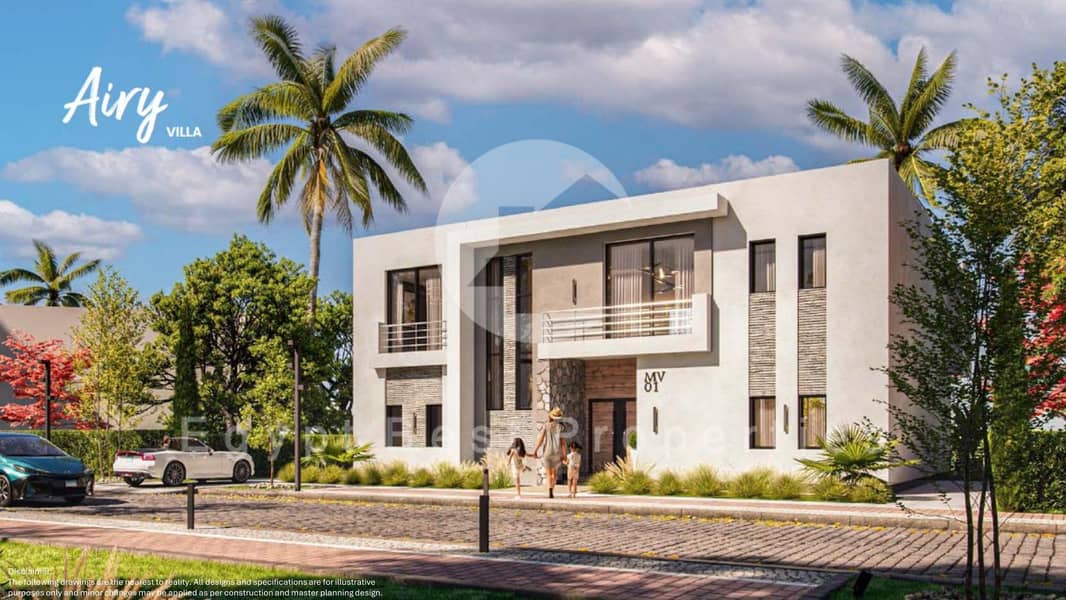 Standalone Villa For Sale in DOSE Akam Al Rajhi Fully Finished 10 Year installments Sea View - Widok 4