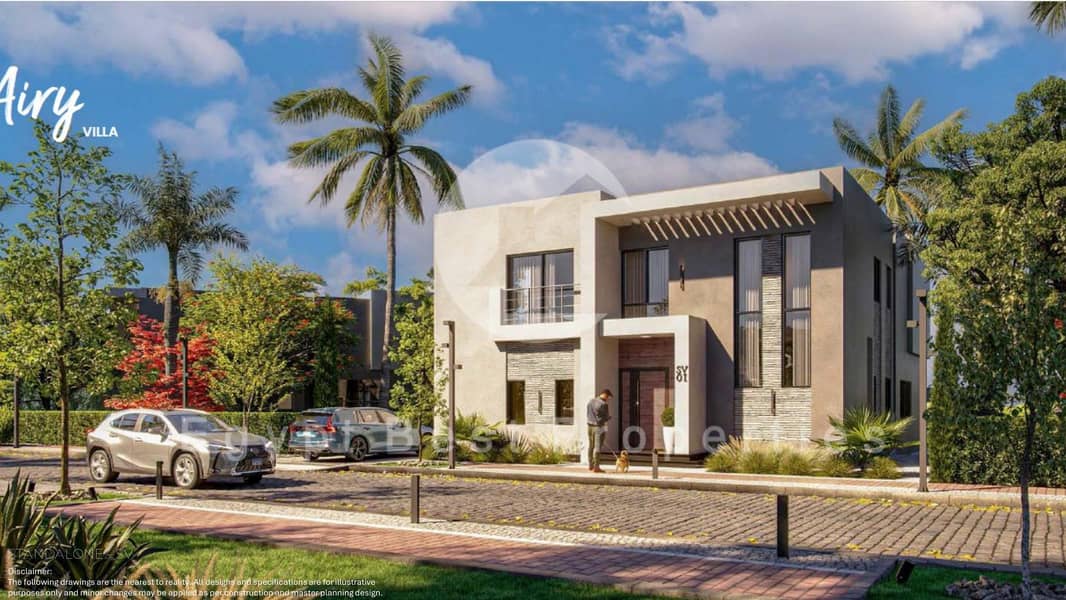 Standalone Villa For Sale in DOSE Akam Al Rajhi Fully Finished 10 Year installments Sea View - Widok 5