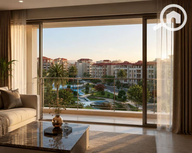 Two-bedroom apartment for immediate sale in installments in the best compound in the heart of October in Degla Palms - Ansicht 2