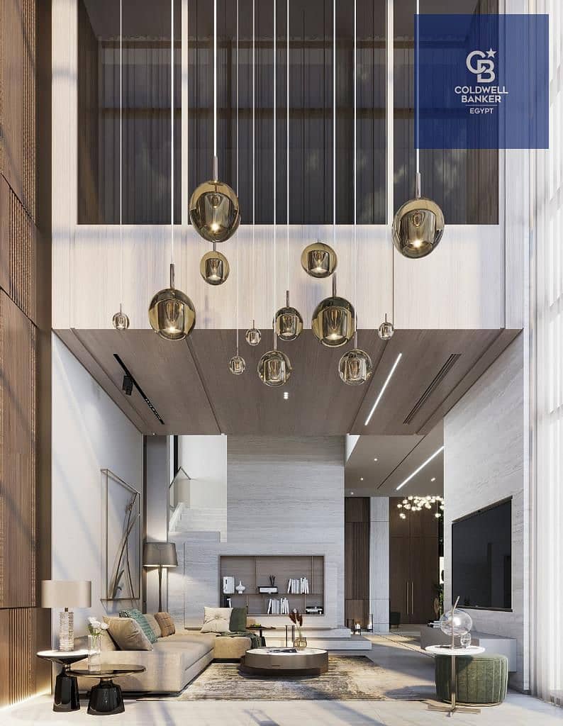 Own a 215m² corner townhouse, fully finished, in a prime location with a distinctive view in Saada Boutique Compound - New Cairo - 6th Settlement - wi - Ansicht 3