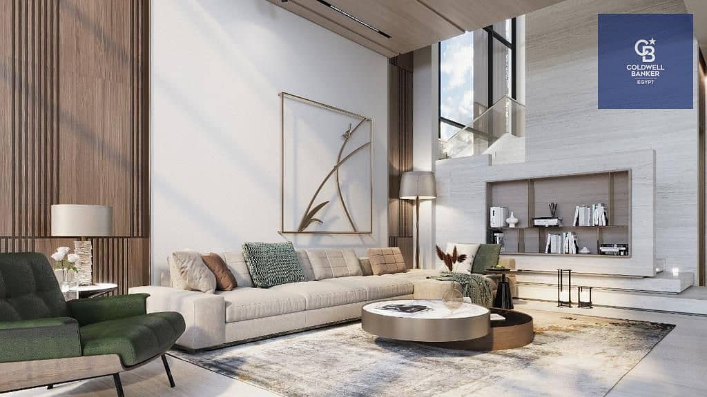 Own a 215m² corner townhouse, fully finished, in a prime location with a distinctive view in Saada Boutique Compound - New Cairo - 6th Settlement - wi - Ansicht 4
