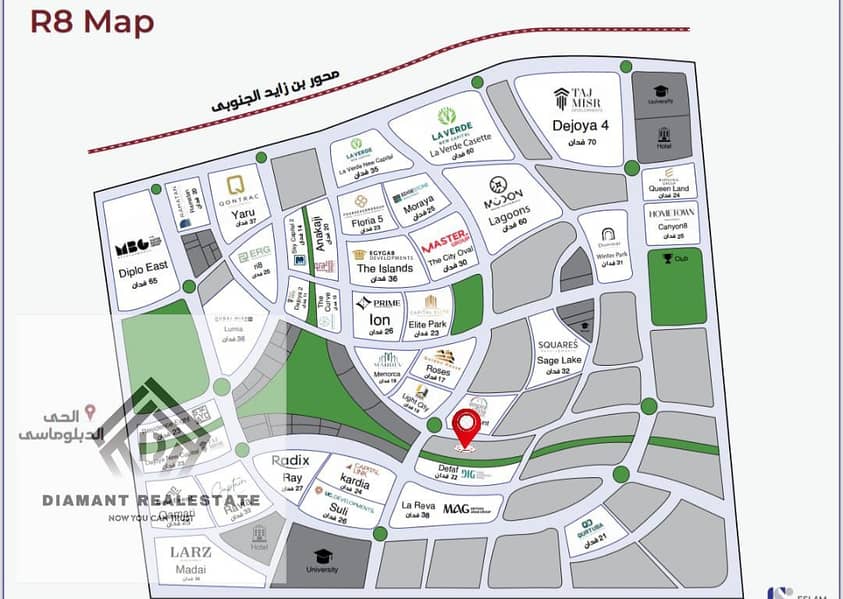 With 65,000Dp Only Apartment with Panoramic view directly Green River and next to largest service area in R8, at Special price Over 12Years – pohled 3