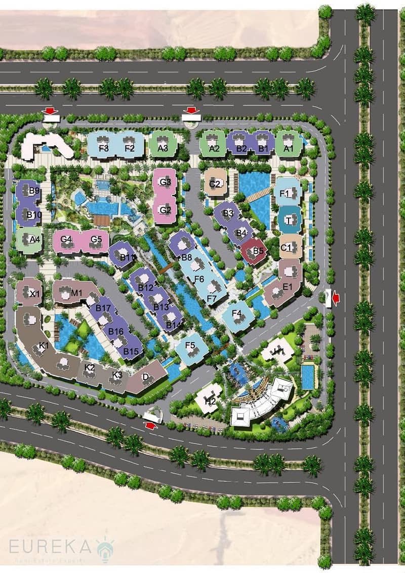 Own immediately delivery in la capital suite Lagoons in hart of New Capital 3 bed installment over 10 years - Widok 3