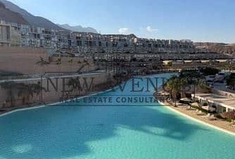 Ready to move semi finished sea view Chalet with 1.5 years delivery for sale in IL Monte Galala Ain El Sokhna developed by Tatweer Misr - Widok 4