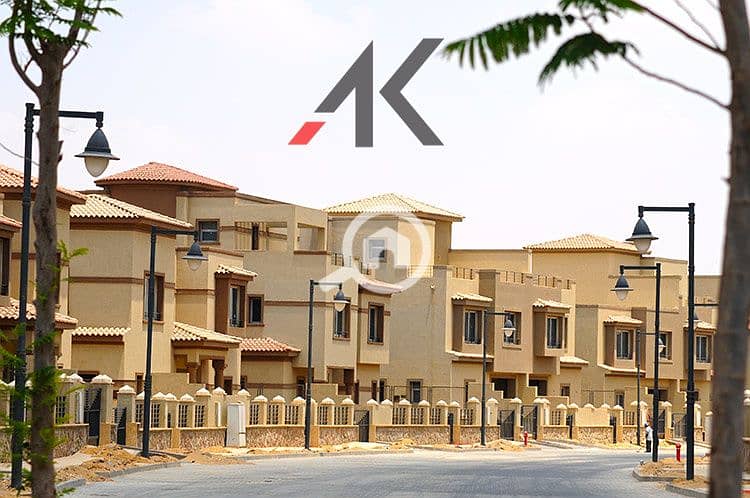 Prime Location Twin House villa For Sale in Palm Hills Kattameya . PK1 - New Cairo - Więcej