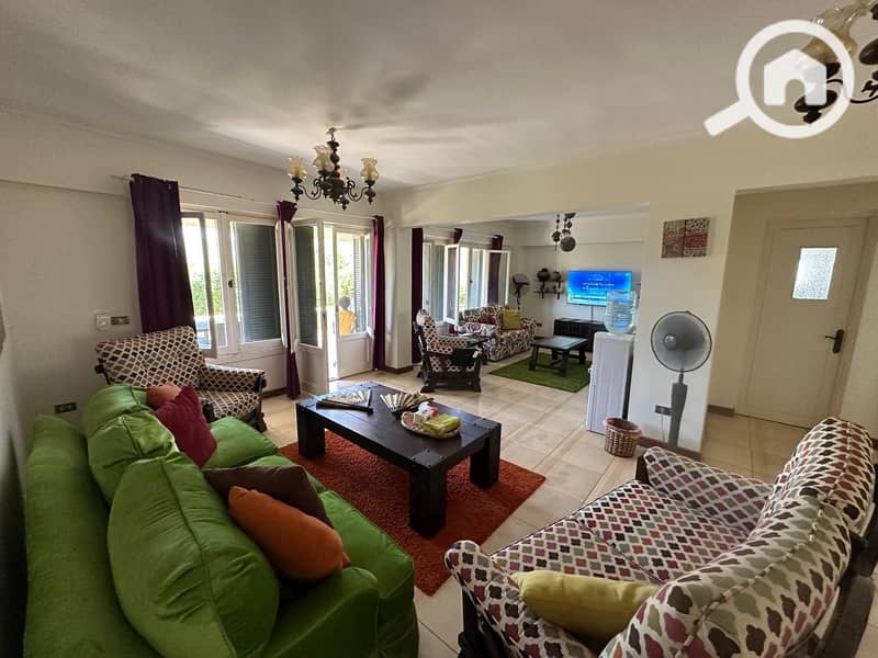 For rent: a ground floor chalet with a garden, 3 bedrooms, air-conditioned, in Green Beach Village, North Coast. - Widok 5