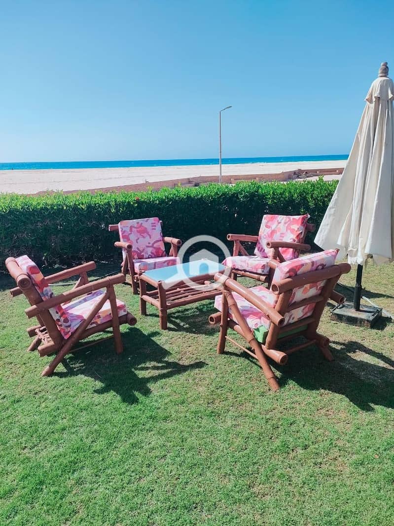 Chalet for rent, first row by the sea, directly in Al-Fayrouz Village - Ansicht 2