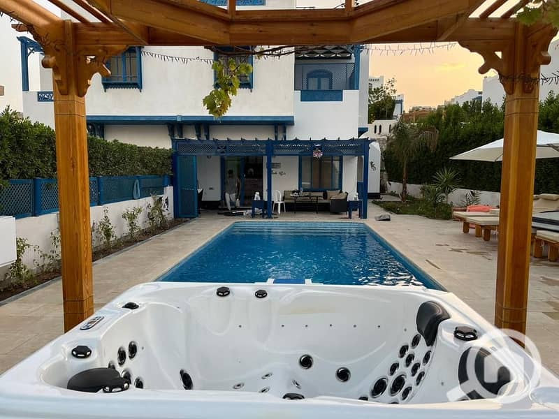 Luxurious villa for daily rent in Sahl Hasheesh, Hurghada, enjoy sophistication, complete privacy, and tranquility. - Ansicht 4