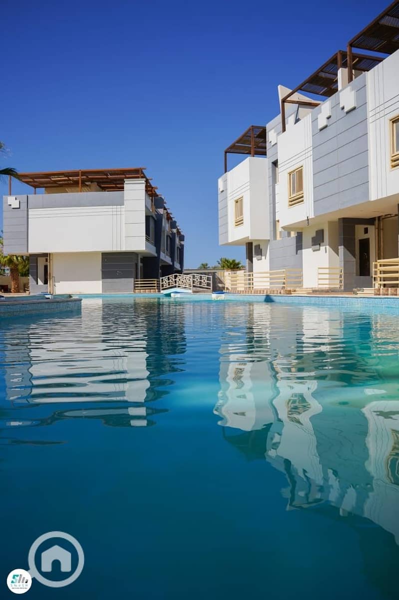 Villa for daily rent inside the Aqua Park tourist village with swimming pools and a sandy beach - Widok 5