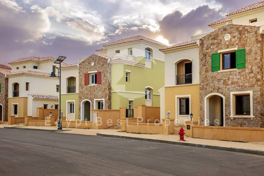 villa for rent at Mivida villa Modern As a new semi furnished a hot price - Widok 4