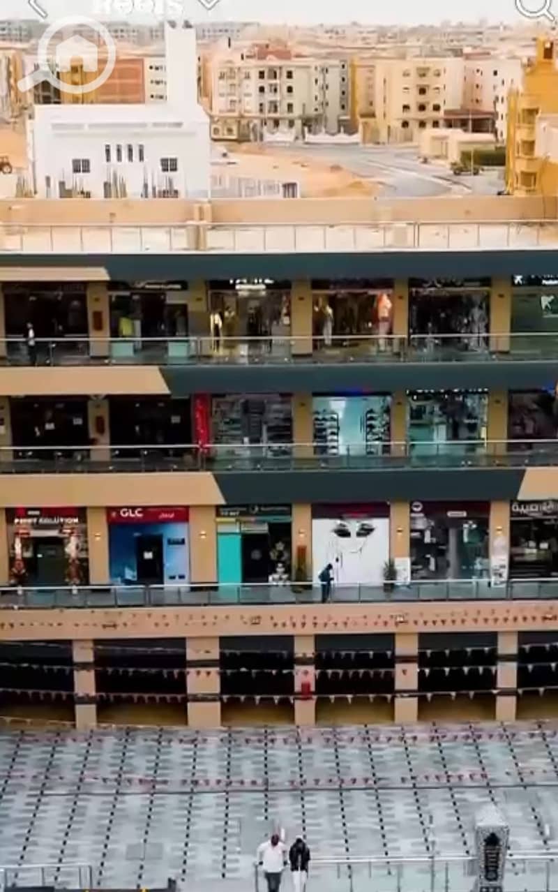 53m shop for sale cash in Zewail Plaza Mall, 6th of October. Super Lux finishing, first floor, immediate delivery. The mall is fully operational next to World Gym and Zewail City. In October Gardens. - Ansicht 6