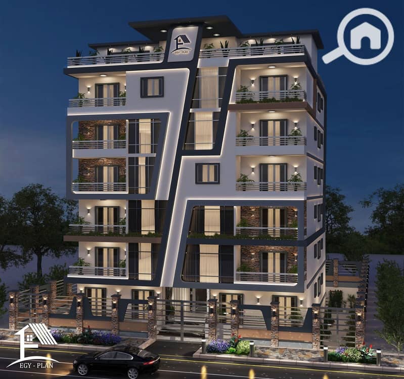 175 square meter apartment for sale in Beit Al-Watan, Sheikh Zayed, second floor. - Widok 2