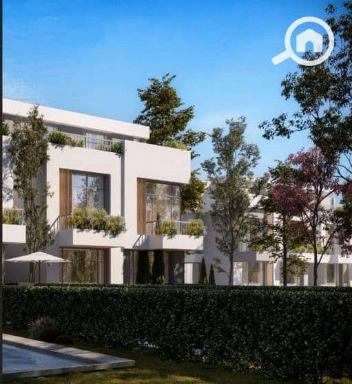 For sale, a 3-story town villa with a landscape view in LUGAR in Sheikh Zayed next to Sodic. - Ansicht 4