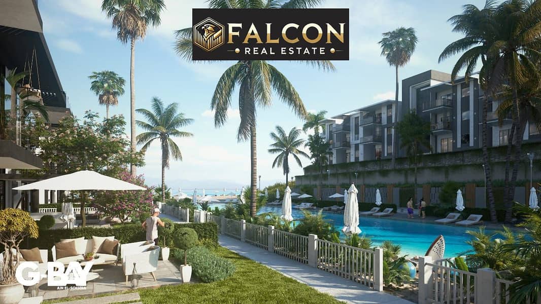 With a down payment of 500,000, a chalet is available for immediate occupancy and viewing in the heart of Ain Sokhna. Installment plan available. g ba - Mehr