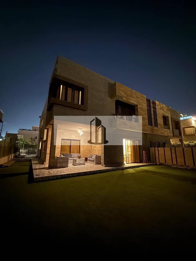 Twin house for sale price lower than market price fully finished and furnished immediate delivery in Taj City Fifth Settlement - Ansicht 2