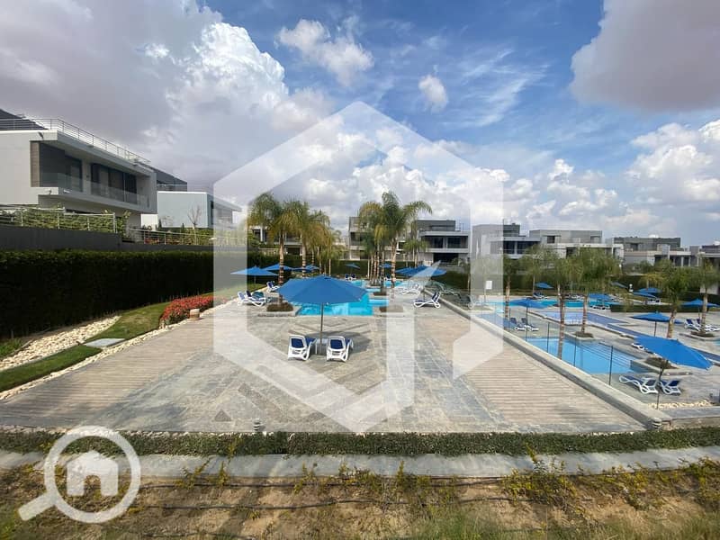 Twin House with a Private Garden in a Prime Location Ready To Move for sale in Patio Al Zahraa, La Vista, El Sheikh Zayed - Widok 5