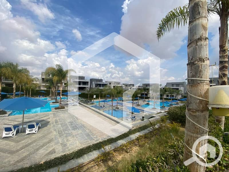 Twin House with a Private Garden in a Prime Location Ready To Move for sale in Patio Al Zahraa, La Vista, El Sheikh Zayed - Widok 6