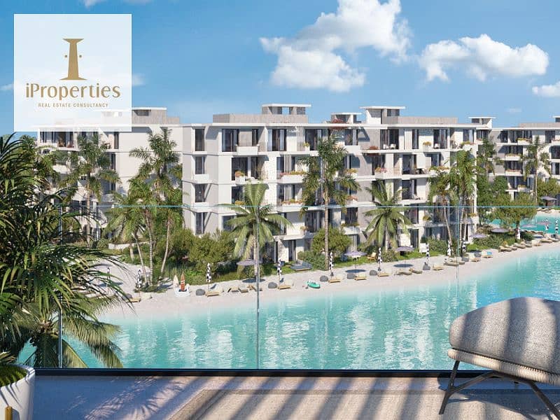 Water Villa fully finished in Solare Ras El-hekma over lagoon with installments up to 10 years - Widok 6