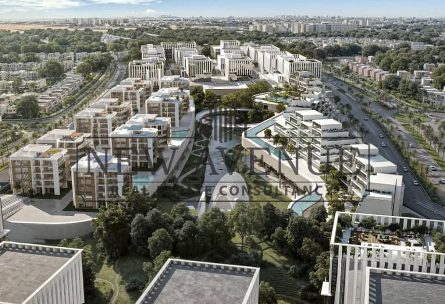 Office for Sale W55 Waterway New Cairo 223 sqm - Widok 5